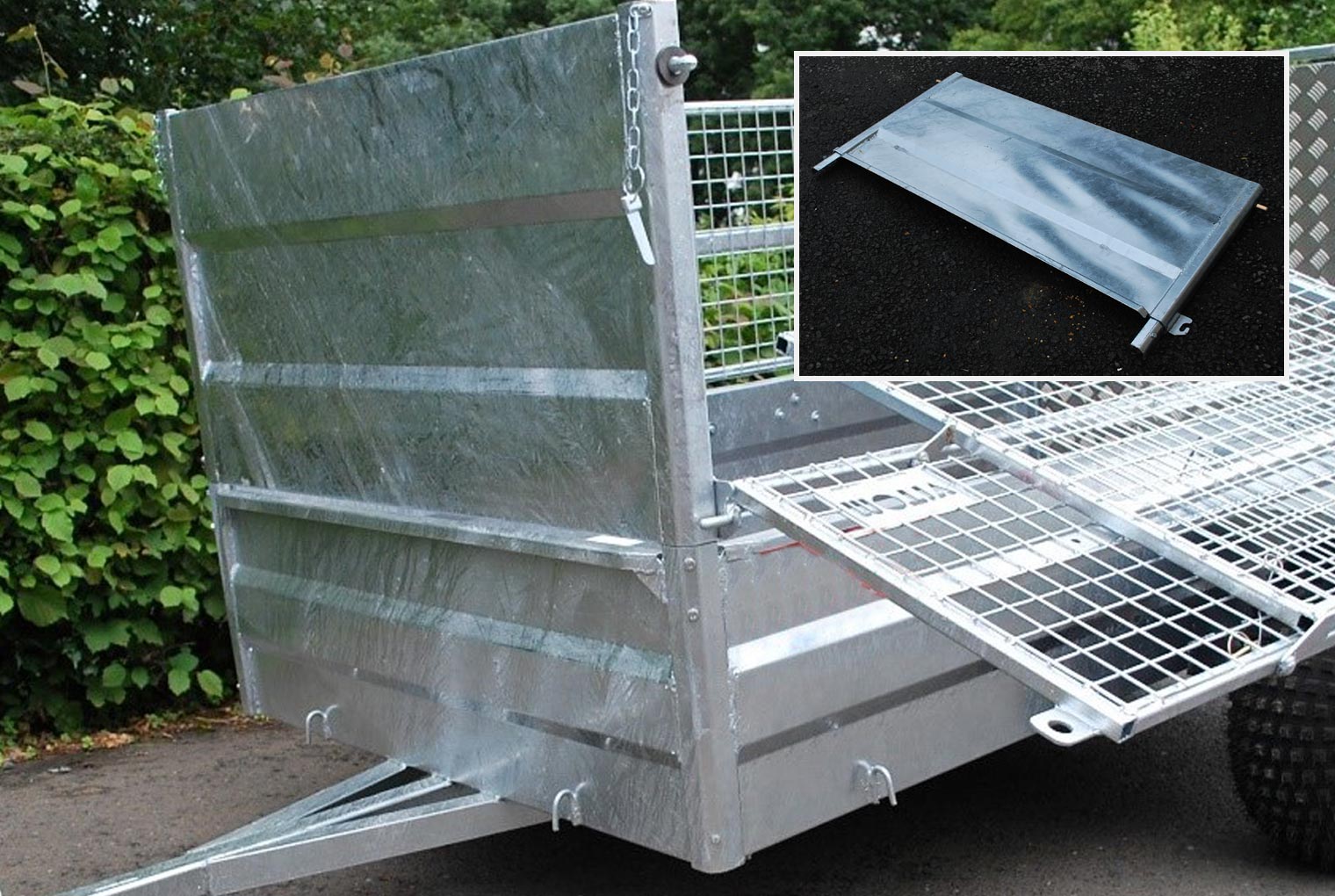 Solid Front Panel Relo Trailer Accessory